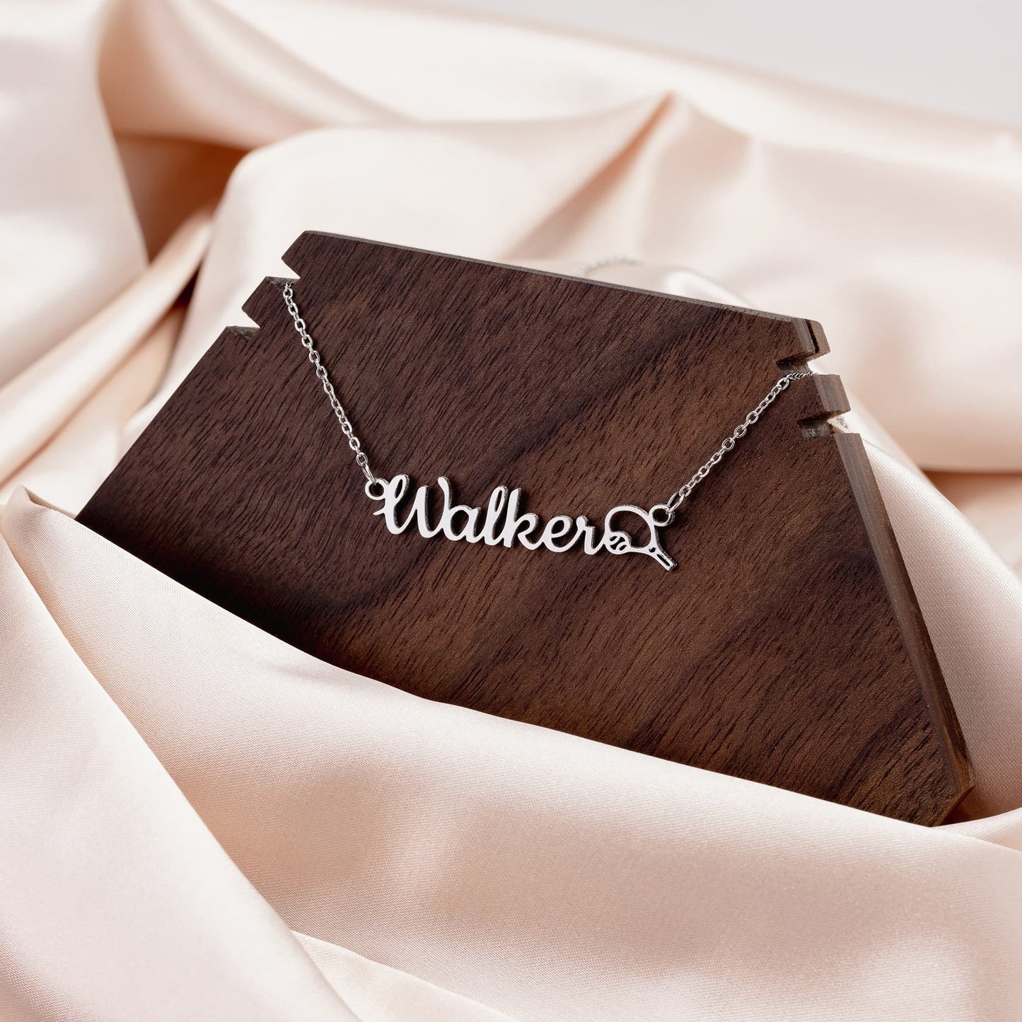 Custom Sports Necklace (Name + Number + Sport Charm)