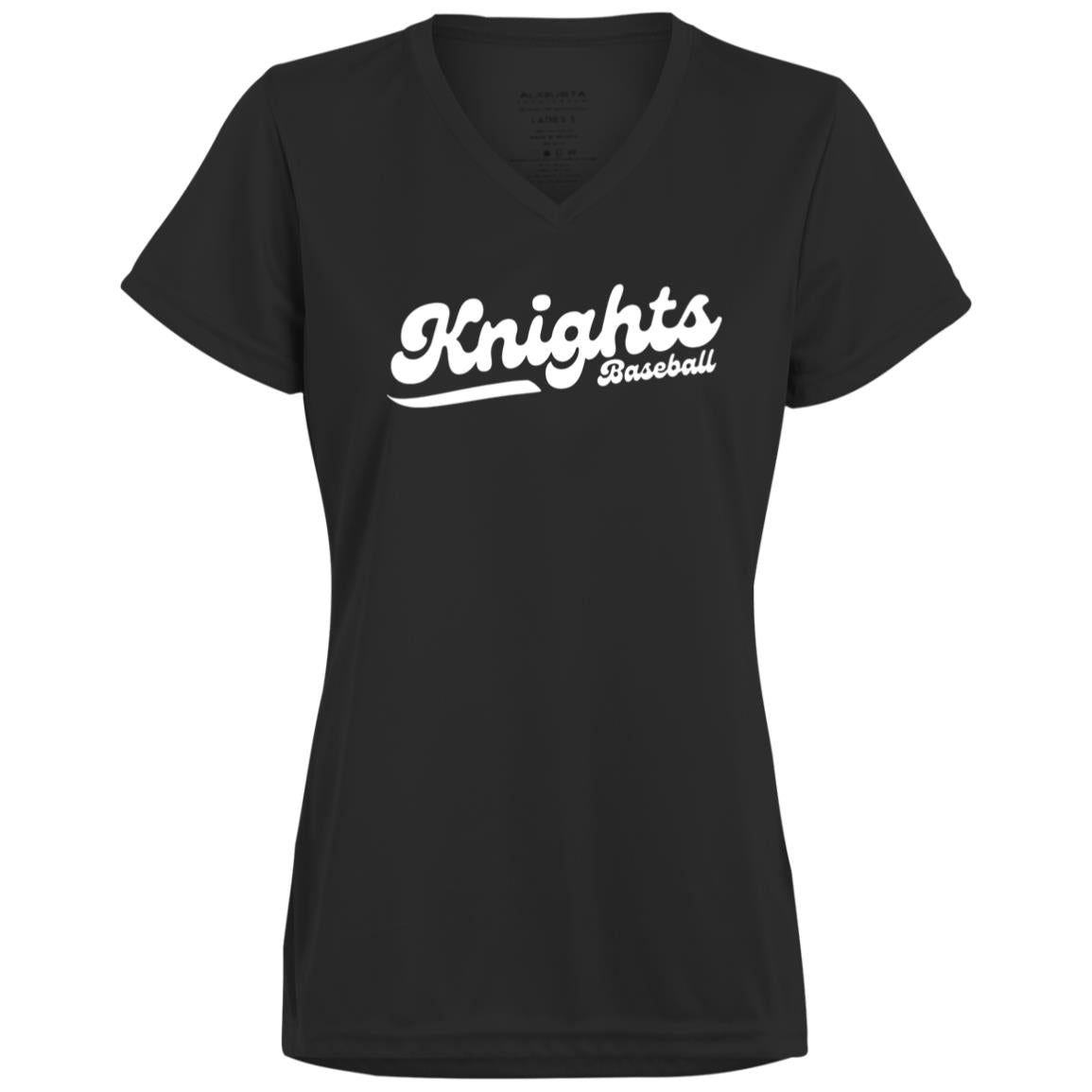 Knights Baseball - Ladies’ Moisture-Wicking V-Neck Tee