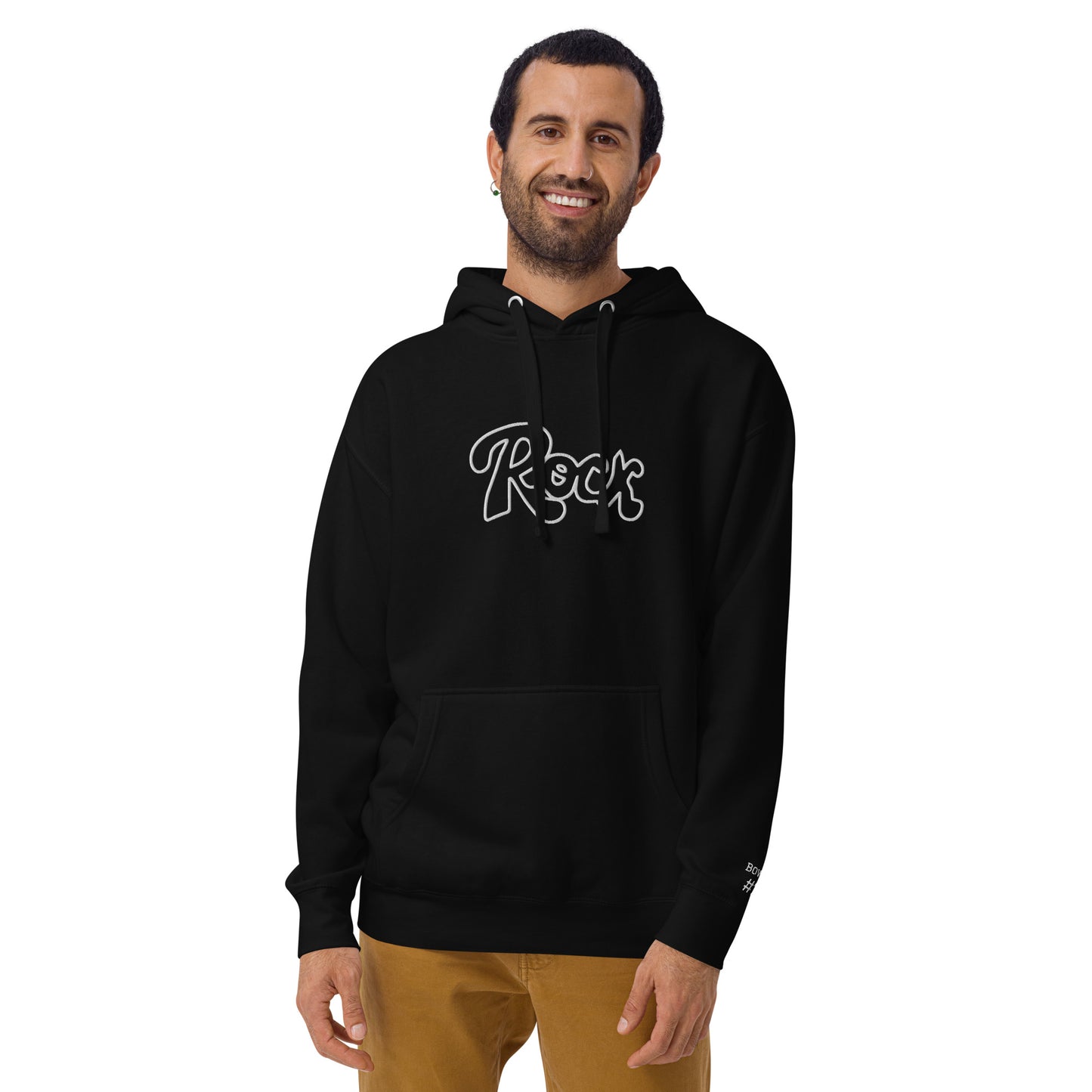 Rockcastle Rockets - Embroidered Hoodie (Customized Sleeve)