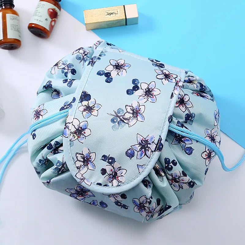 Drawstring Cosmetic Organizer Makeup Bag