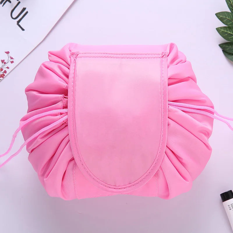 Drawstring Cosmetic Organizer Makeup Bag