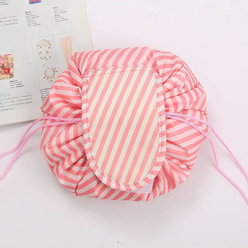 Drawstring Cosmetic Organizer Makeup Bag