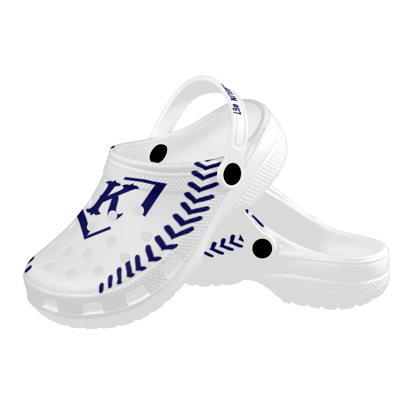 Unisex: Knights Navy Threads Custom Clogs